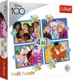 Trefl Disney Pussel 4-in-1|