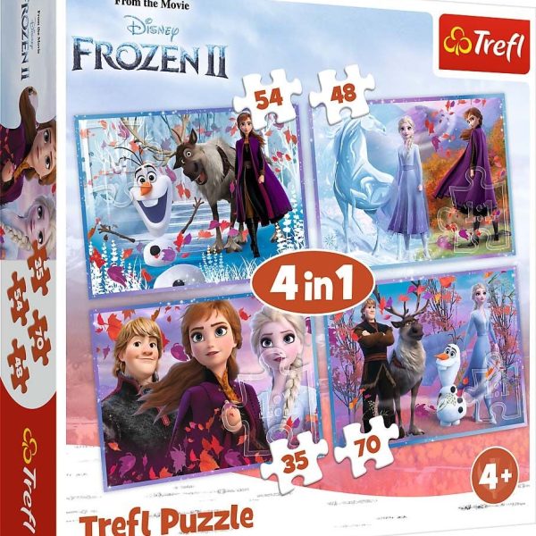 Trefl Disney Pussel Frozen 2 4-in-1|