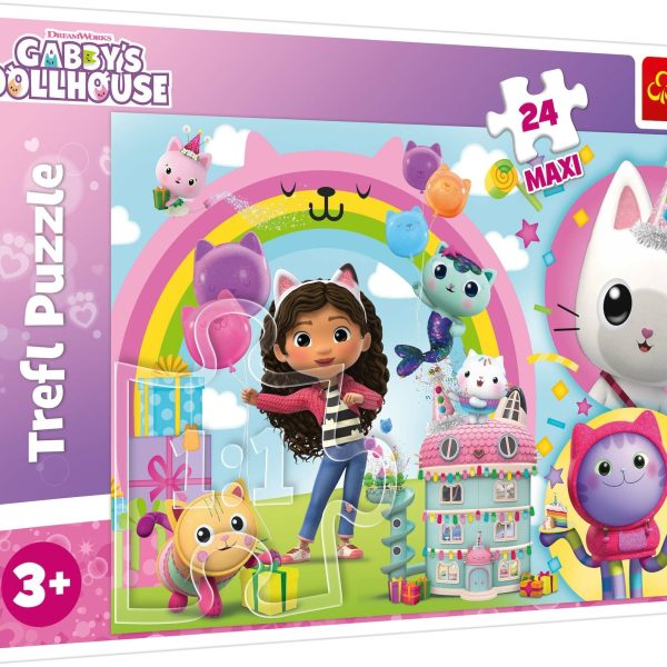 Trefl Gabby's Dollhouse Maxi Pussel 24 Bitar|