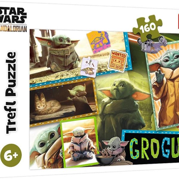 Trefl Grogu Pussel Star Wars the Mandalorian 160 Bitar|