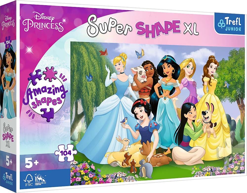 Trefl Junior Disney Princess XL Pussel 104 Bitar|