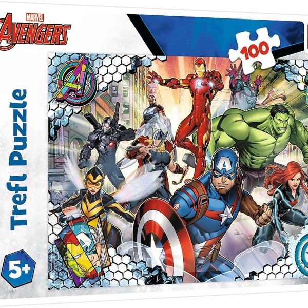 Trefl Marvel Avengers Pussel 100 Bitar|