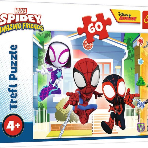 Trefl Marvel Pussel Spidey and His Amazing Friends 60 Bitar|