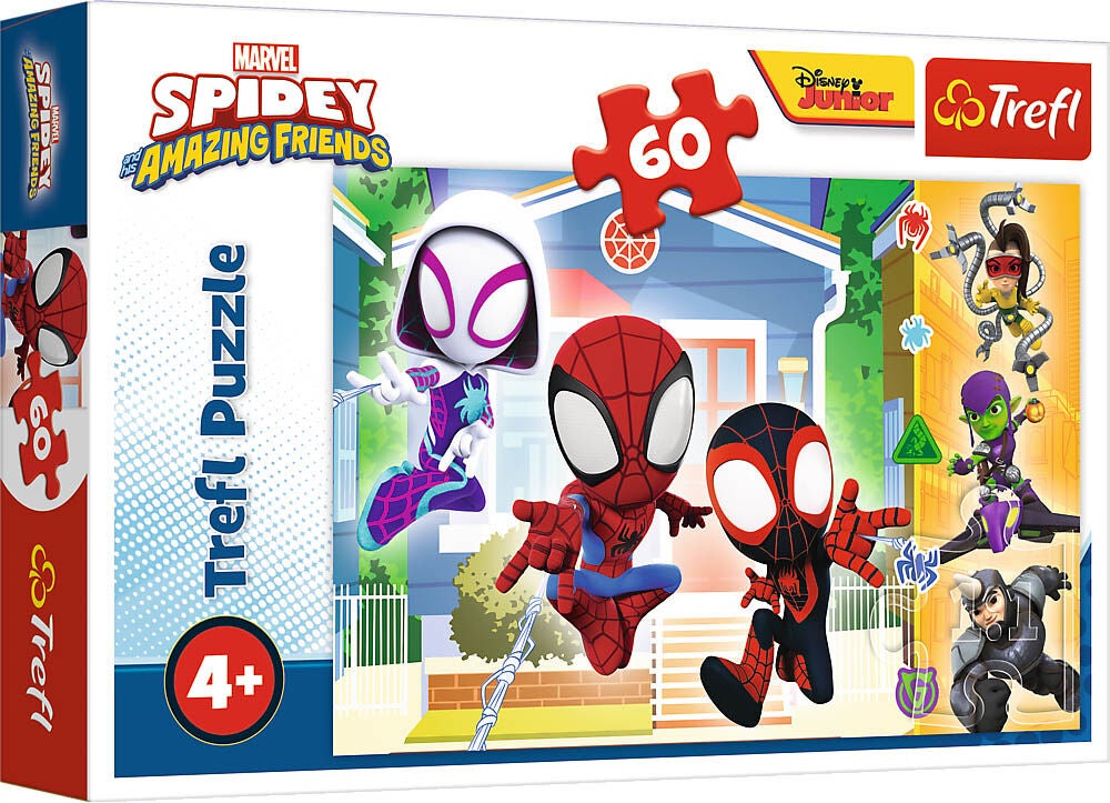 Trefl Marvel Pussel Spidey and His Amazing Friends 60 Bitar|