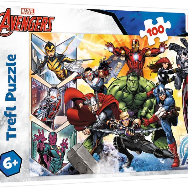 Trefl Marvel The Avengers Pussel 100 Bitar|