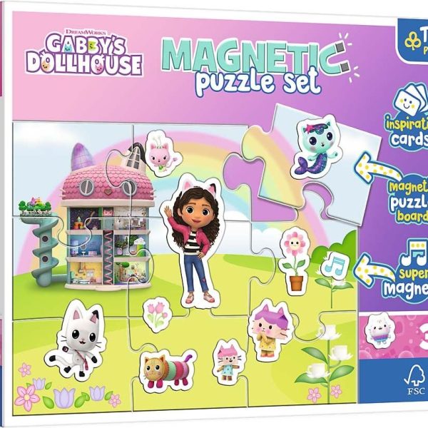 Trefl Primo Gabby's Dollhouse Magnetiskt Pussel|