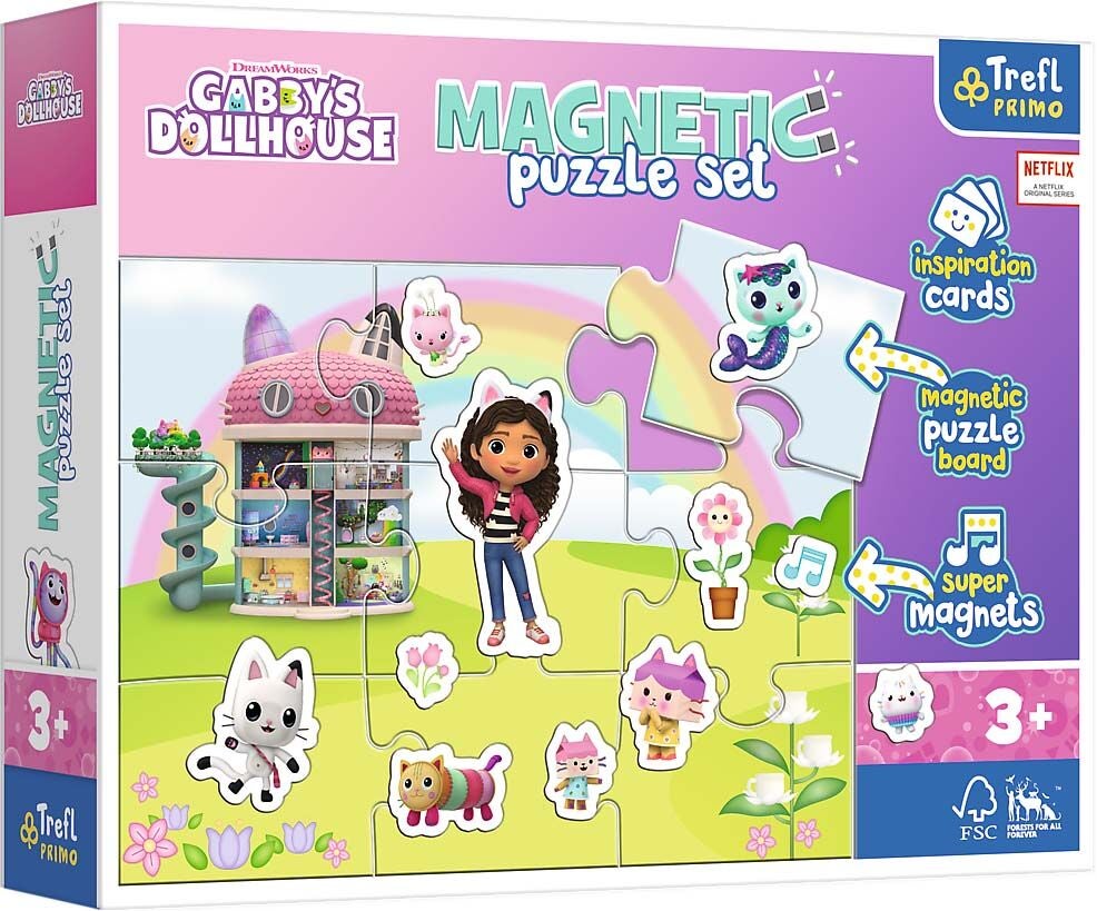 Trefl Primo Gabby's Dollhouse Magnetiskt Pussel|