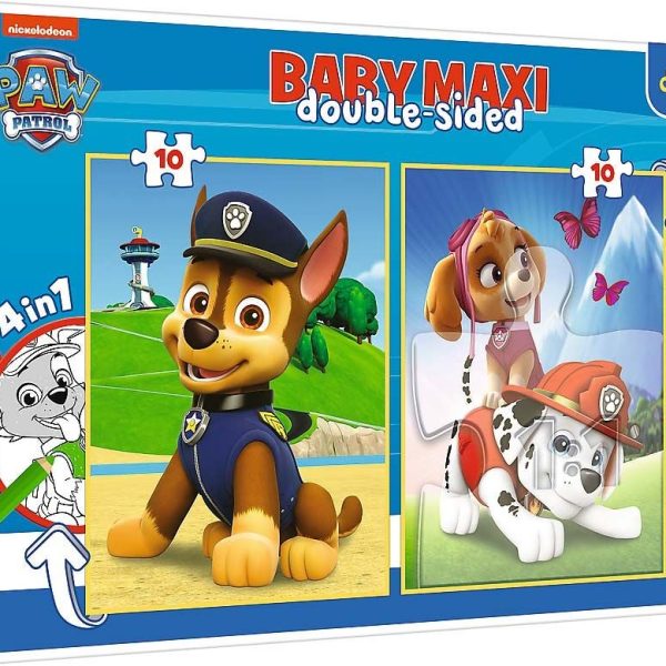 Trefl Primo Paw Patrol Baby Maxi Pussel 2x10 Bitar|