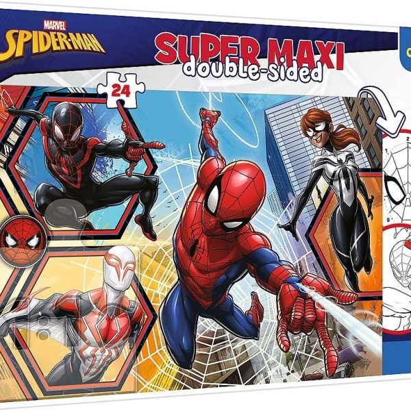 Trefl Primo Spider-Man Super Maxi Pussel 24 Bitar|