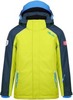 Trollkids Holmenkollen PRO Vinterjacka|Navy/Lime/Azure Blue