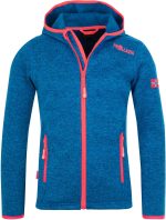 Trollkids Jondalen Fleecejacka|Medium Blue/Coral