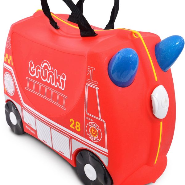 Trunki Frank The Firetruck Resväska 18L|Red