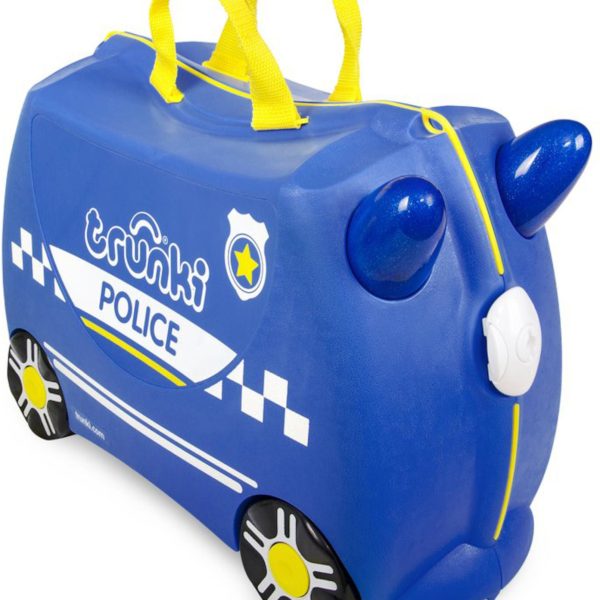 Trunki Percy The Police Car Resväska 18L|Blue