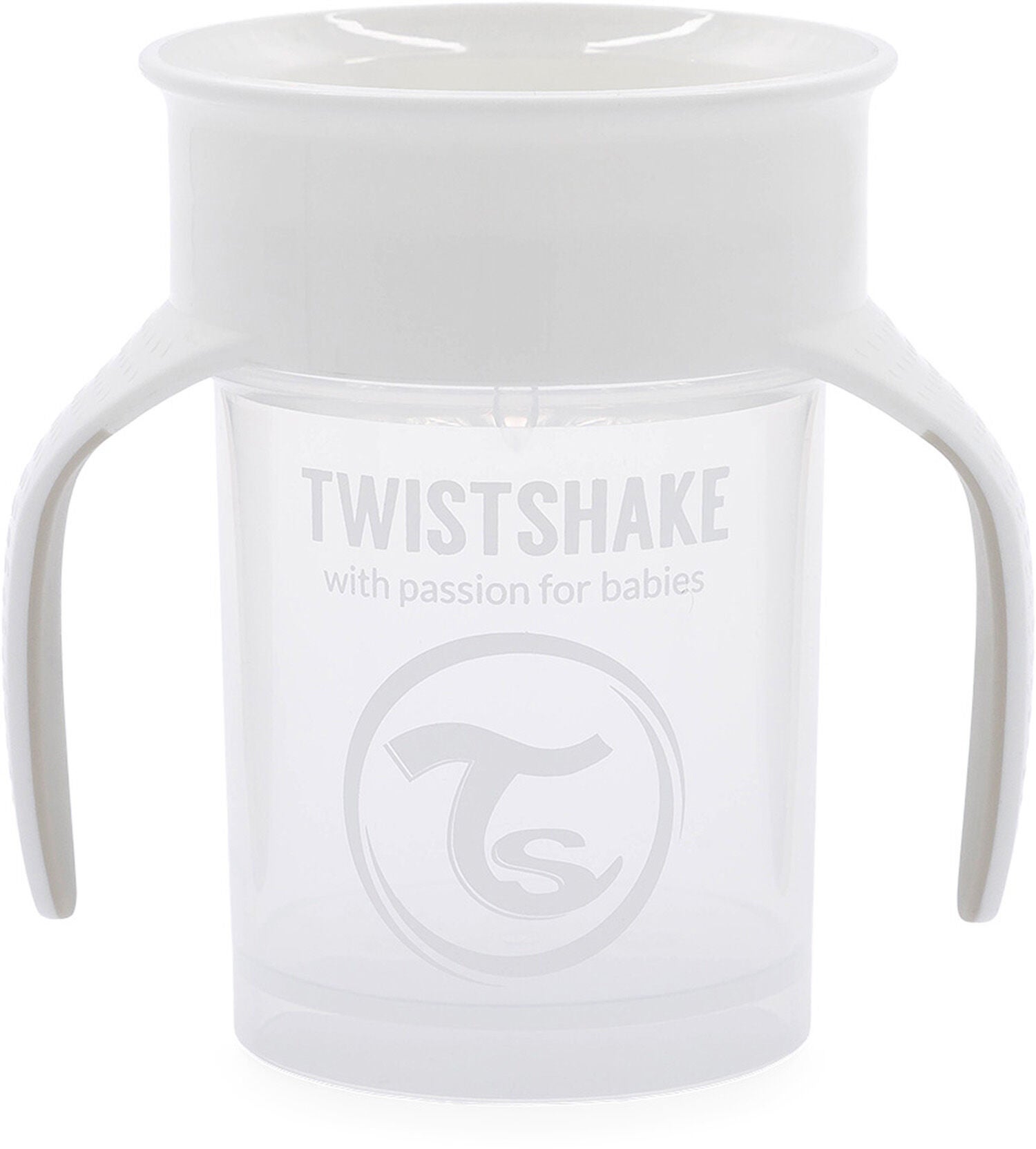 Twistshake 360 Träningsmugg|Vit