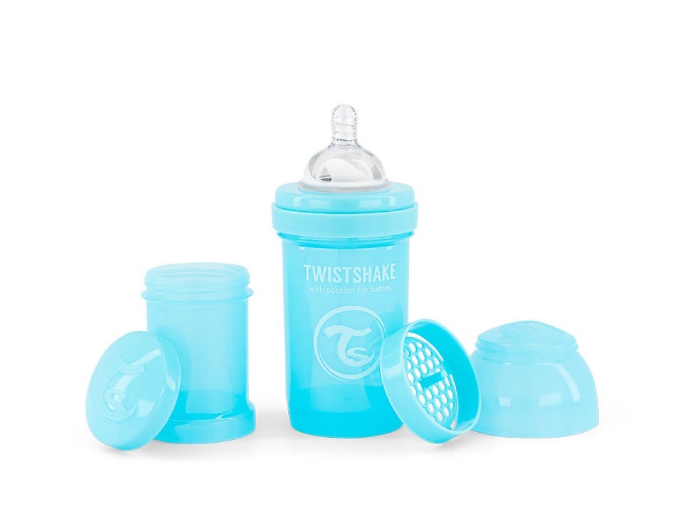 Twistshake Anti-Kolik Nappflaska 180 ml|Blå