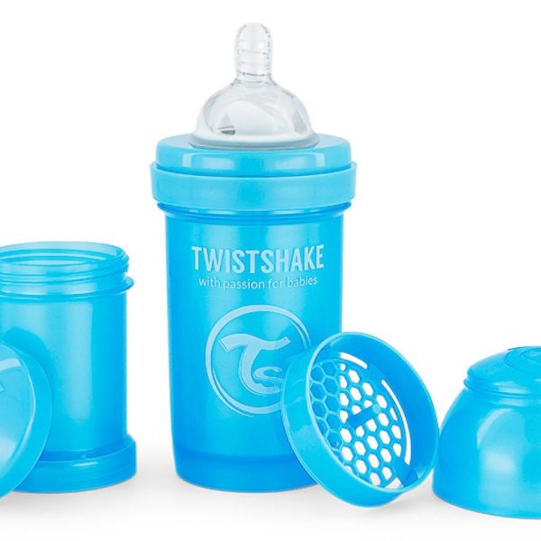 Twistshake Anti-Kolik Nappflaska 180 ml|Pearl Blue