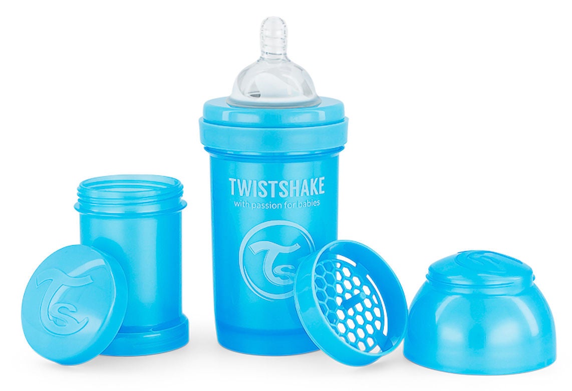 Twistshake Anti-Kolik Nappflaska 180 ml|Pearl Blue