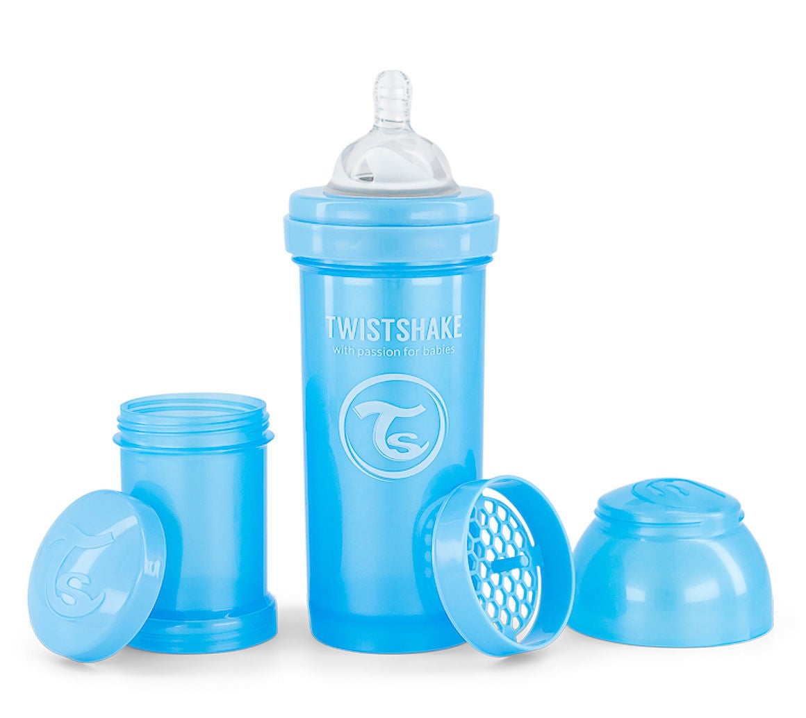 Twistshake Anti-Kolik Nappflaska 260 ml|Pearl Blue