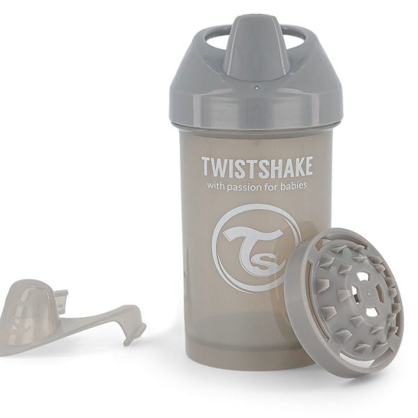 Twistshake Crawler Cup Pipmugg 300 ml 8+ mån|Grå