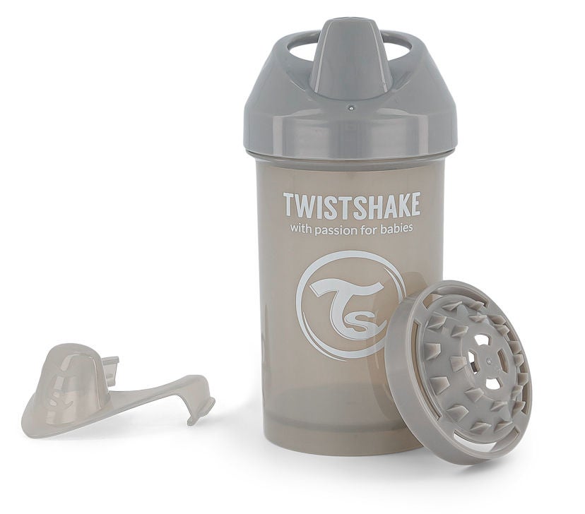 Twistshake Crawler Cup Pipmugg 300 ml 8+ mån|Grå