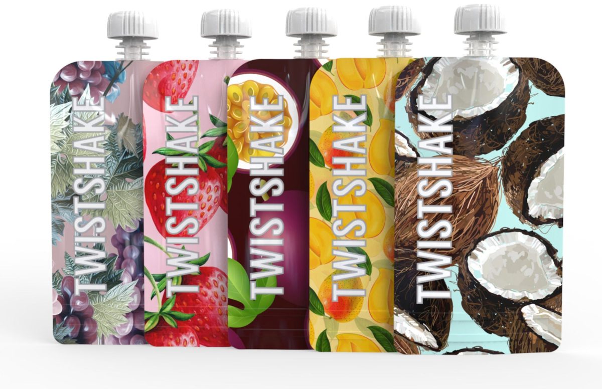 Twistshake Klämmisar 220 ml 5-pack