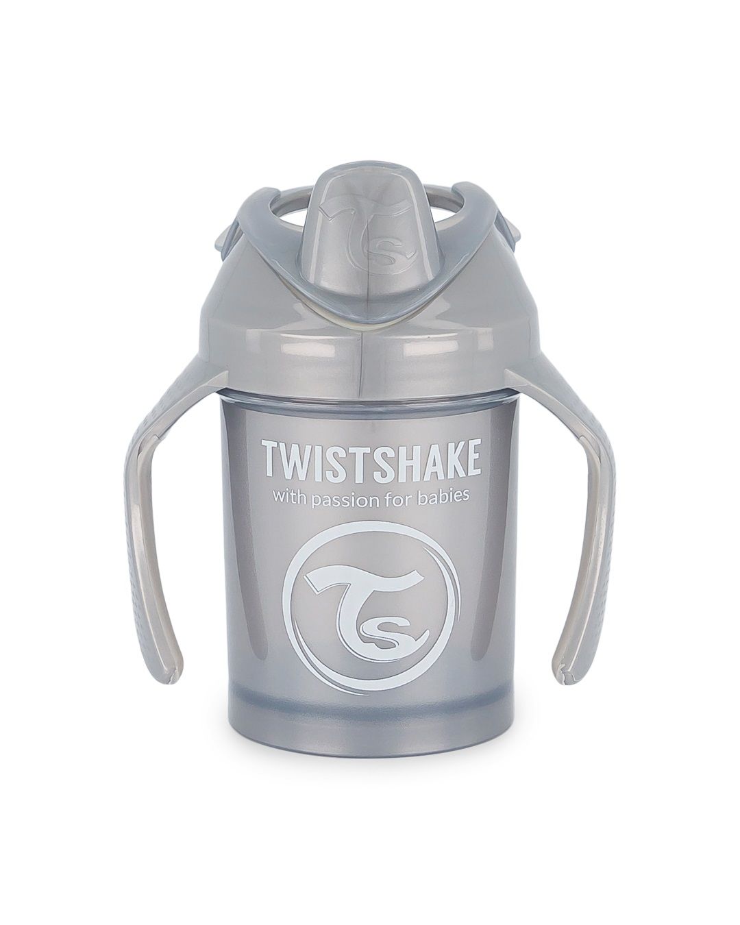 Twistshake Mini Cup Pipmugg 230 ml|Pearl Grey