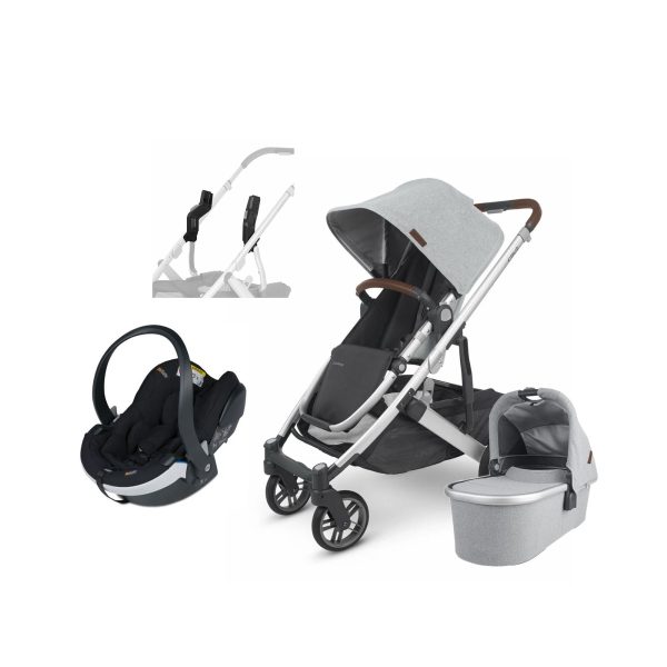 UPPAbaby CRUZ V2 Duovagn inkl. BeSafe iZi Go Modular X2