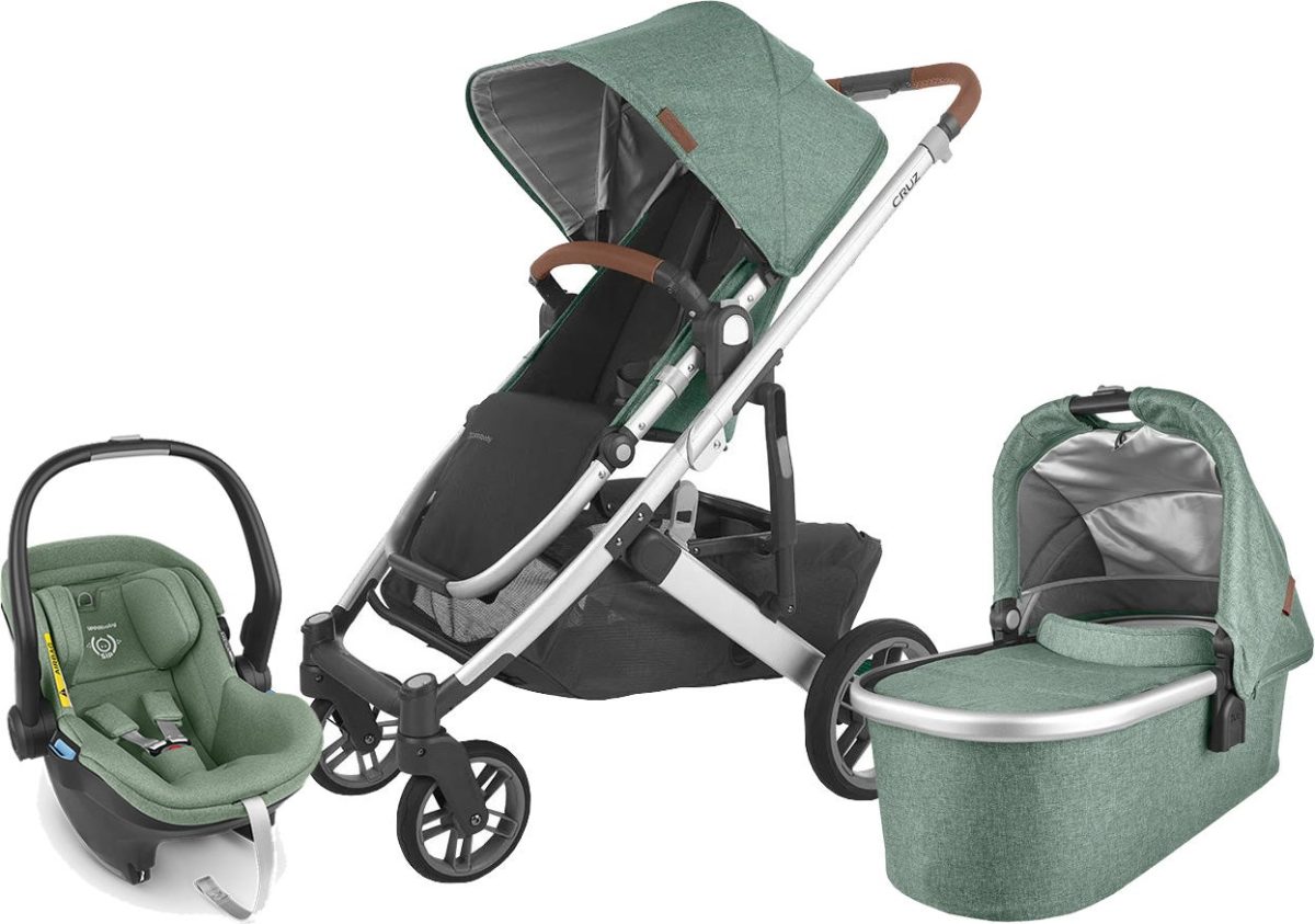 UPPAbaby CRUZ V2 Duovagn inkl. MESA i-Size Babyskydd