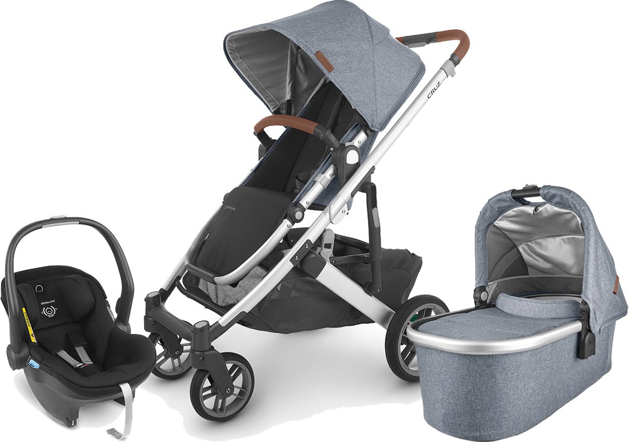 UPPAbaby CRUZ V2 Duovagn inkl. MESA i-Size Babyskydd