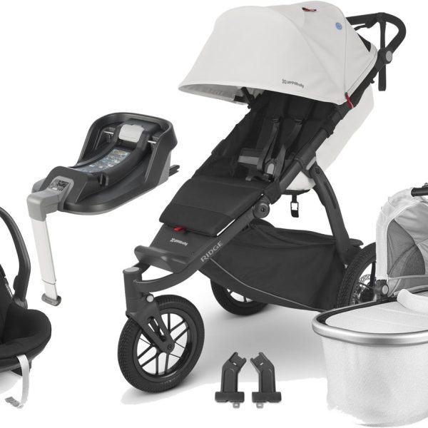 UPPAbaby RIDGE Duovagn inkl. MESA i-Size Babyskydd &  Bas