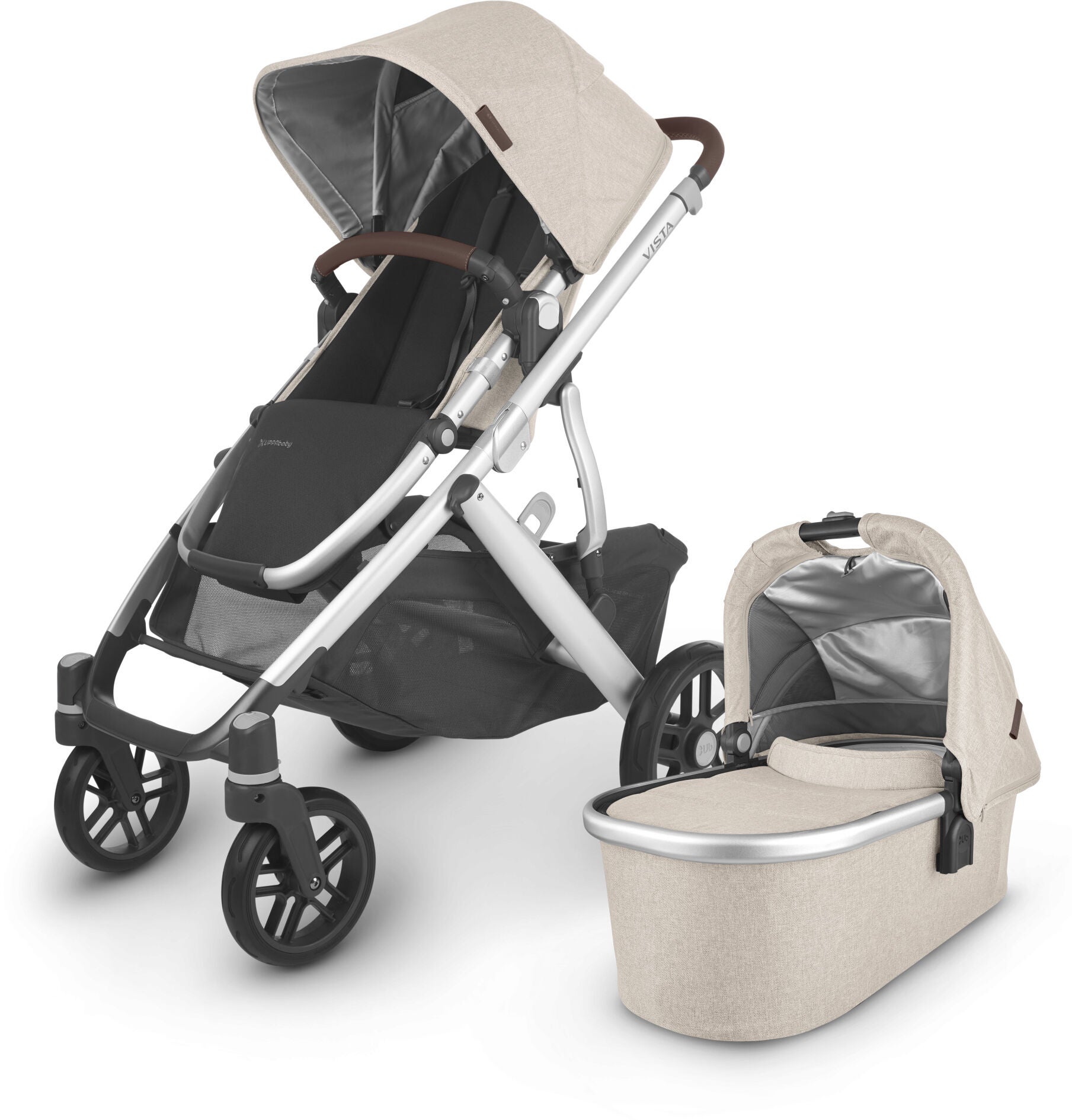 UPPAbaby VISTA V2 Duovagn|Declan Beige