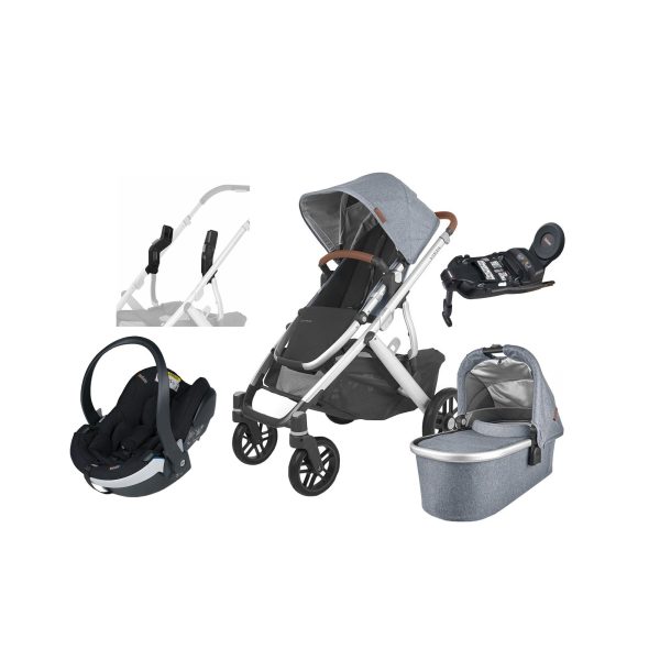 UPPAbaby VISTA V2 Duovagn inkl. BeSafe iZi Go Modular X2 &  Bas