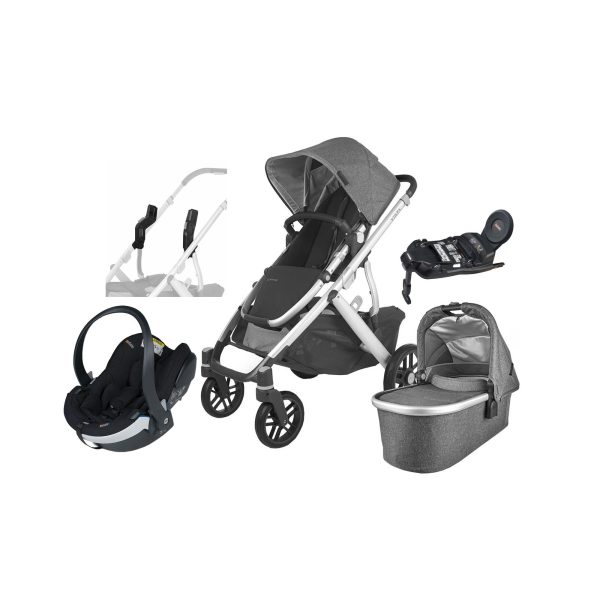 UPPAbaby VISTA V2 Duovagn inkl. BeSafe iZi Go Modular X2 &  Bas