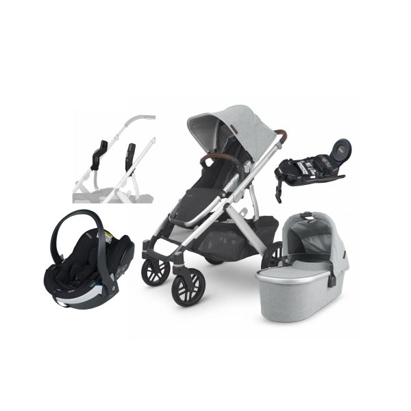 UPPAbaby VISTA V2 Duovagn inkl. BeSafe iZi Go Modular X2 &  Bas