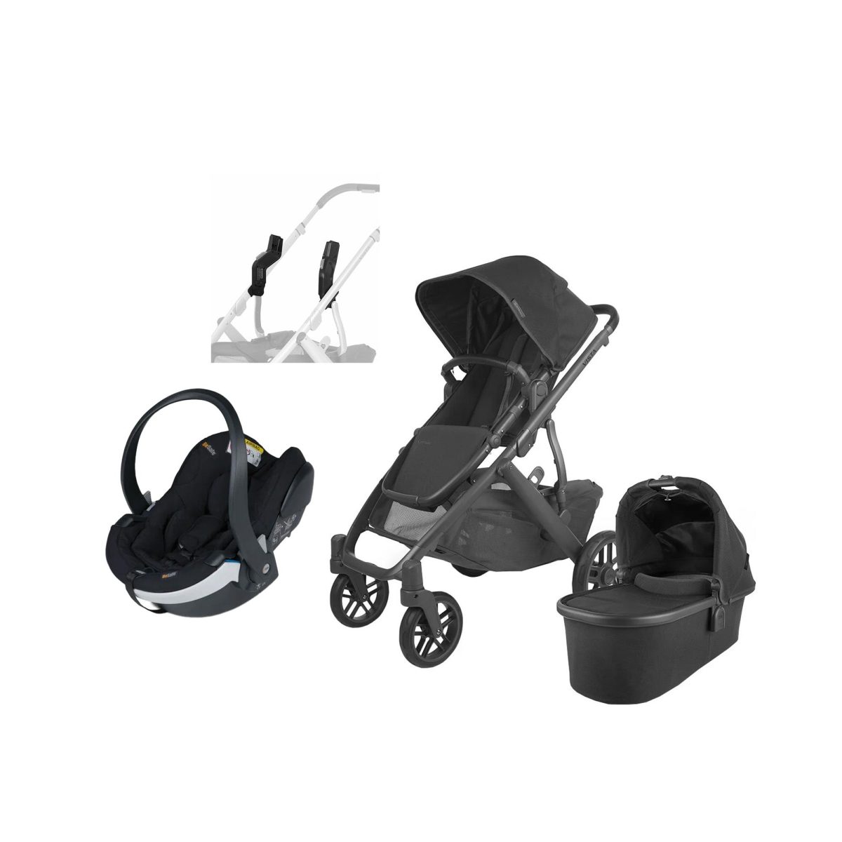 UPPAbaby VISTA V2 Duovagn inkl. BeSafe iZi Go Modular X2