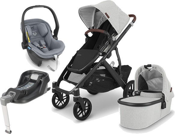 UPPAbaby VISTA V2 Duovagn inkl. MESA i-Size Babyskydd &  Bas