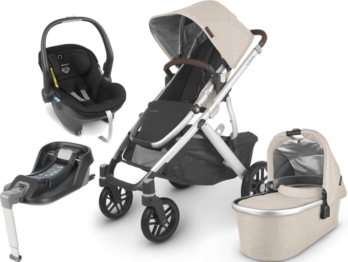 UPPAbaby VISTA V2 Duovagn inkl. MESA i-Size Babyskydd &  Bas