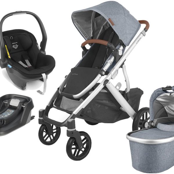 UPPAbaby VISTA V2 Duovagn inkl. MESA i-Size Babyskydd &  Bas