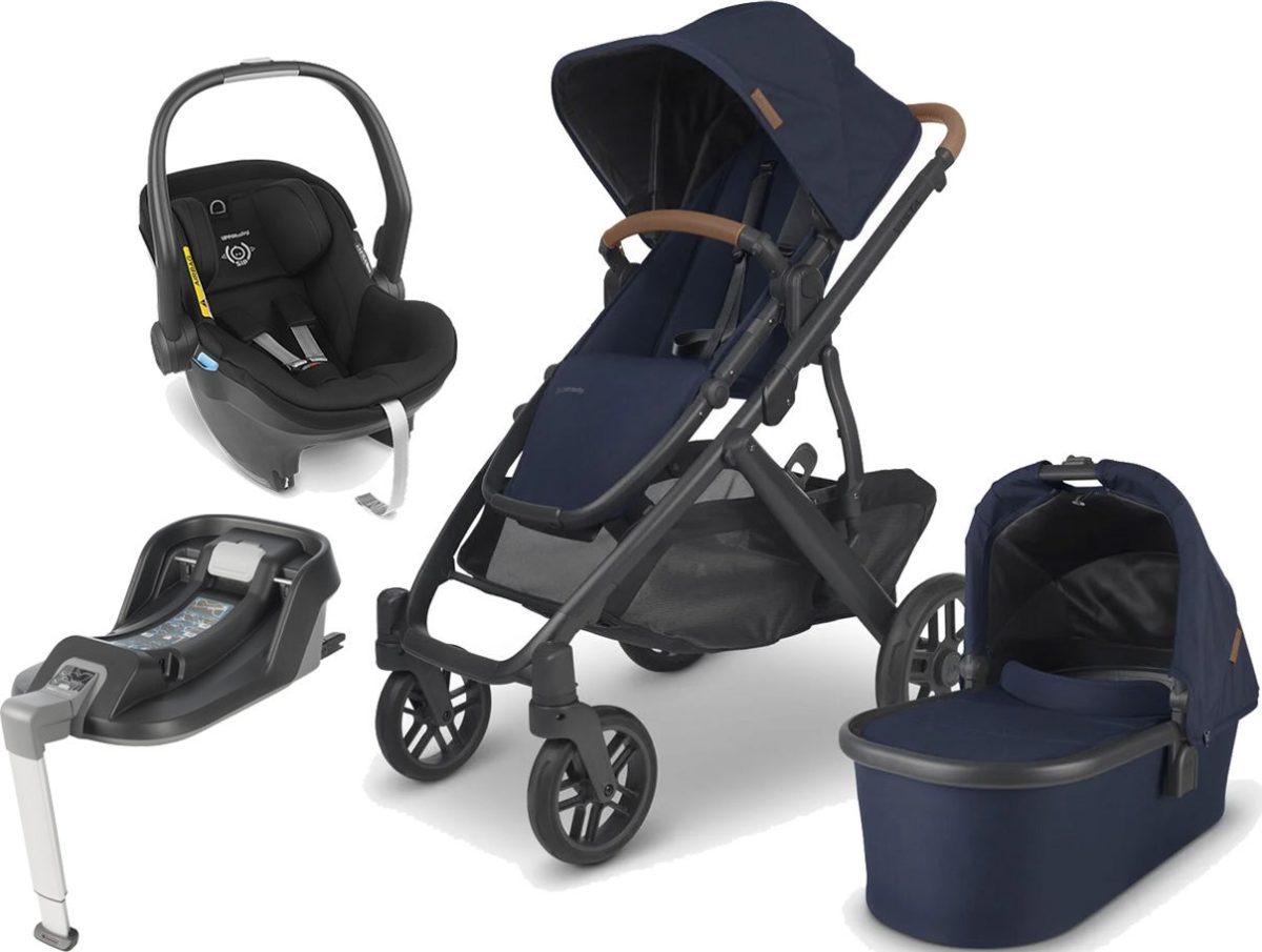 UPPAbaby VISTA V2 Duovagn inkl. MESA i-Size Babyskydd &  Bas