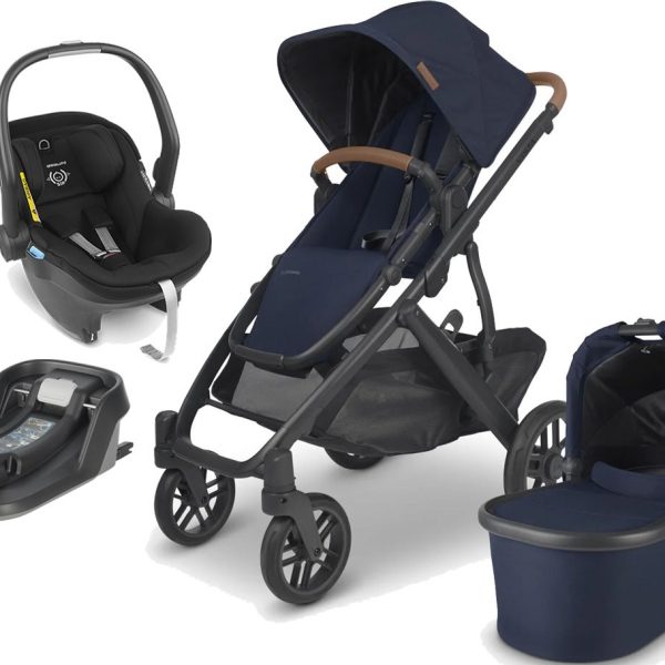 UPPAbaby VISTA V2 Duovagn inkl. MESA i-Size Babyskydd &  Bas