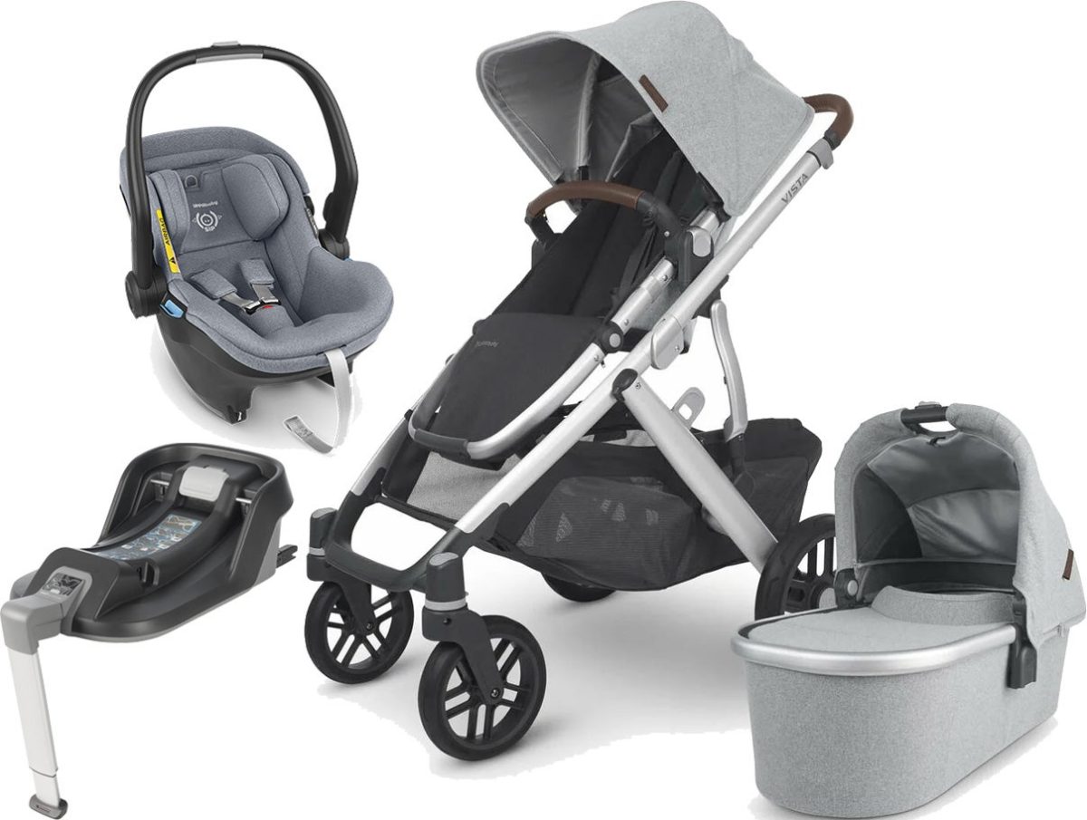 UPPAbaby VISTA V2 Duovagn inkl. MESA i-Size Babyskydd &  Bas