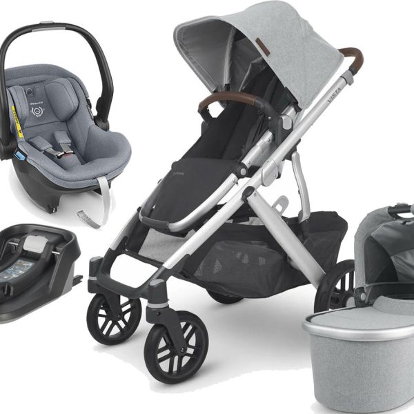 UPPAbaby VISTA V2 Duovagn inkl. MESA i-Size Babyskydd &  Bas