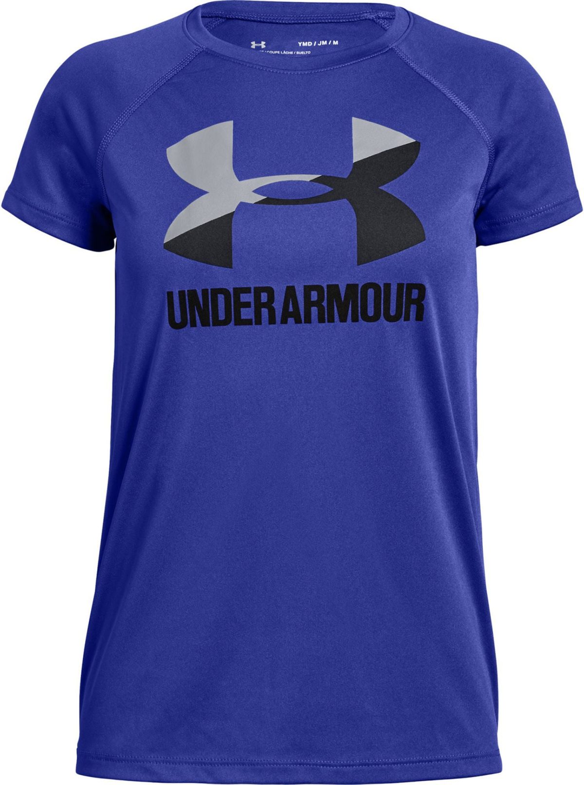 Under Armour Big Logo Tee Solid SS Träningströja|Purple L