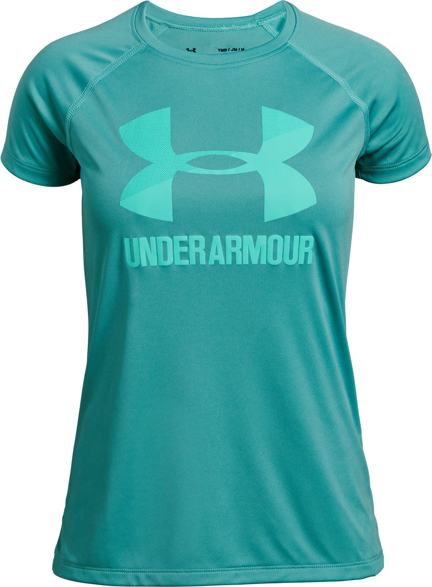 Under Armour Big Logo Tee Solid SS Träningströja|Shamrock L