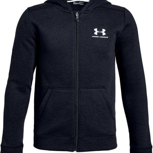 Under Armour EU Cotton Fleece Full Zip|Black M