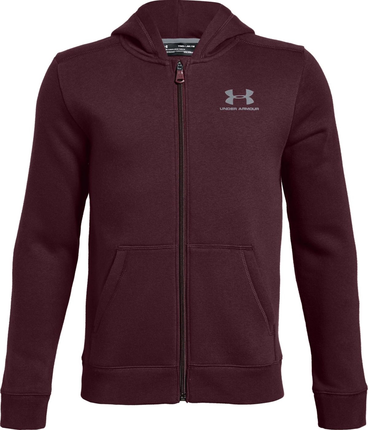 Under Armour Fleece FZ Huvtröja|Red XS