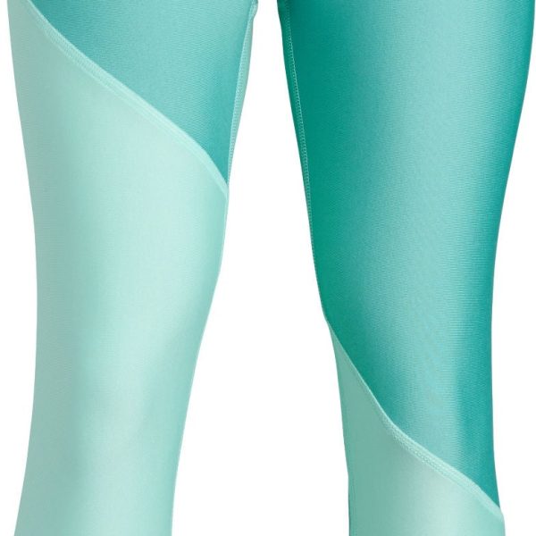 Under Armour HG Color Block Ankle Crop Legging|Neo Turquoise XL