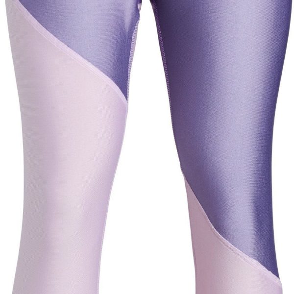 Under Armour HG Color Block Ankle Crop Legging|Purple Ace XL