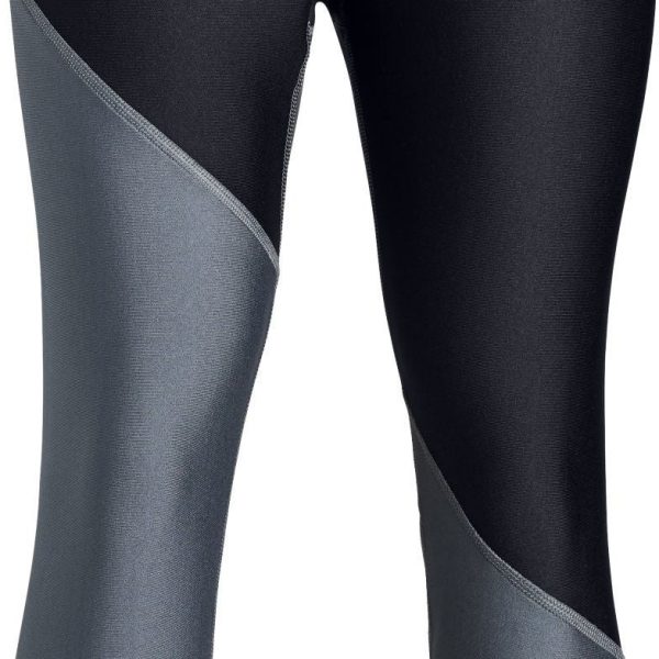 Under Armour HG Color Block Ankle Crop Legging|Stealth Grey XL