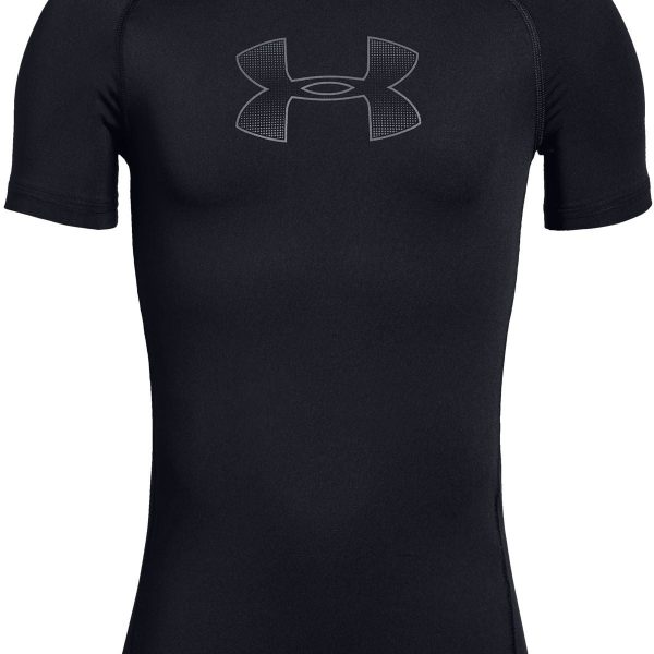 Under Armour HeatGear Short Sleeve Träningströja|Black L